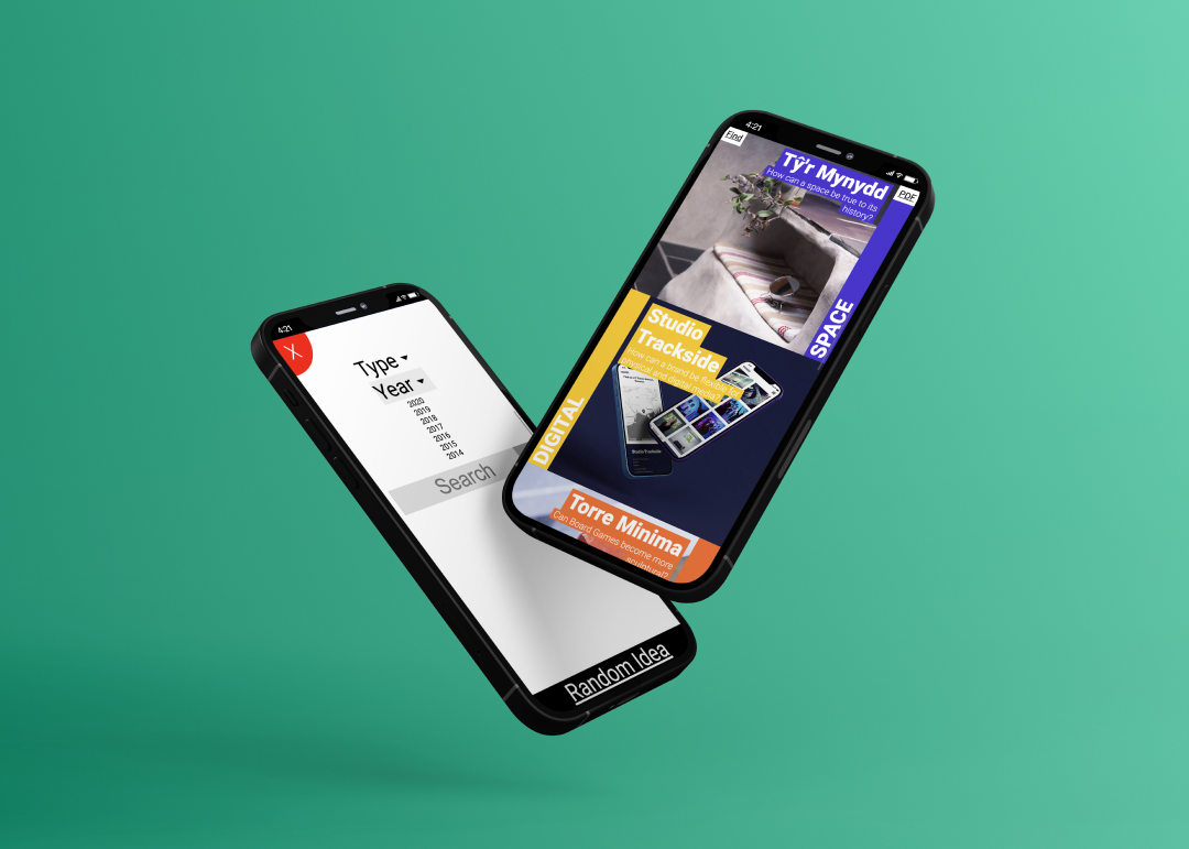 This is how the first few iterations of my website looked like (not pretty)
